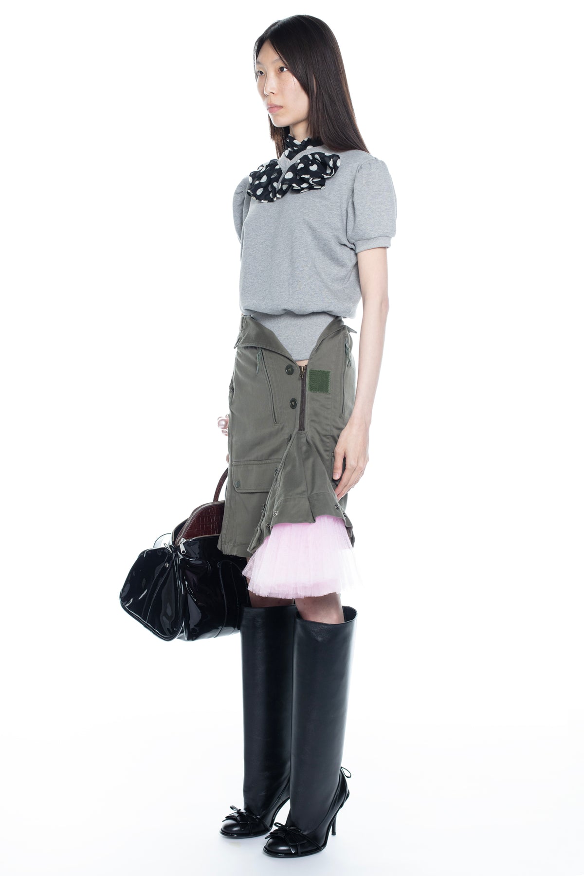 ARMY TUTU SKIRT in army and pink