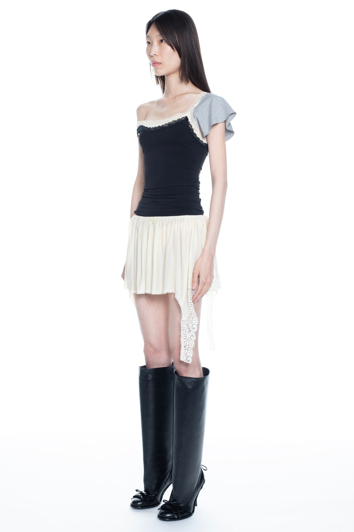 NIGHTGOWN SKIRT in beige