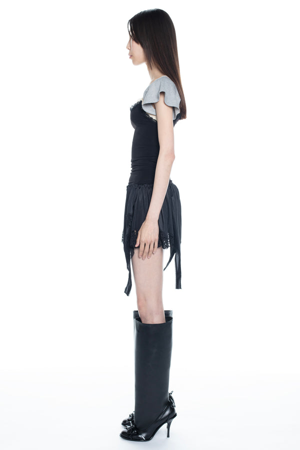 NIGHTGOWN SKIRT in black NIGHTGOWN SKIRT in black
