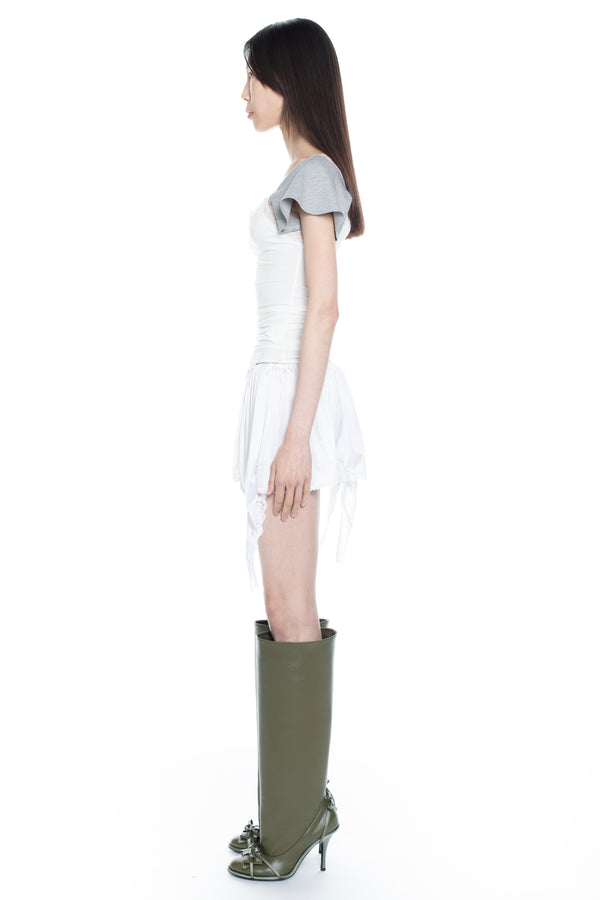 NIGHTGOWN SKIRT in white NIGHTGOWN SKIRT in white