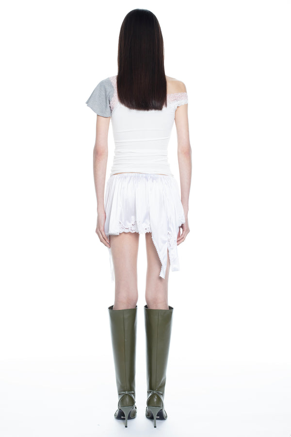 NIGHTGOWN SKIRT in white NIGHTGOWN SKIRT in white
