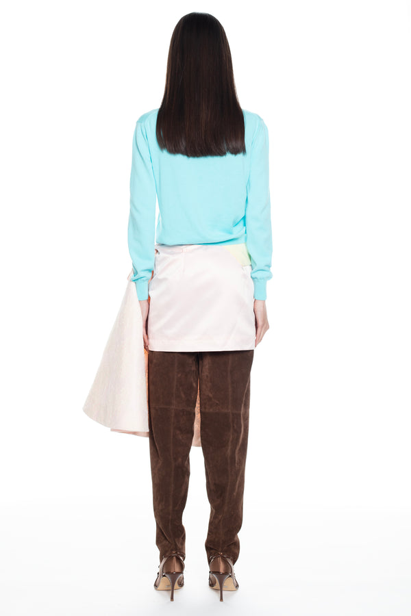TILTED DISPLAY SKIRT in pink TILTED DISPLAY SKIRT in pink