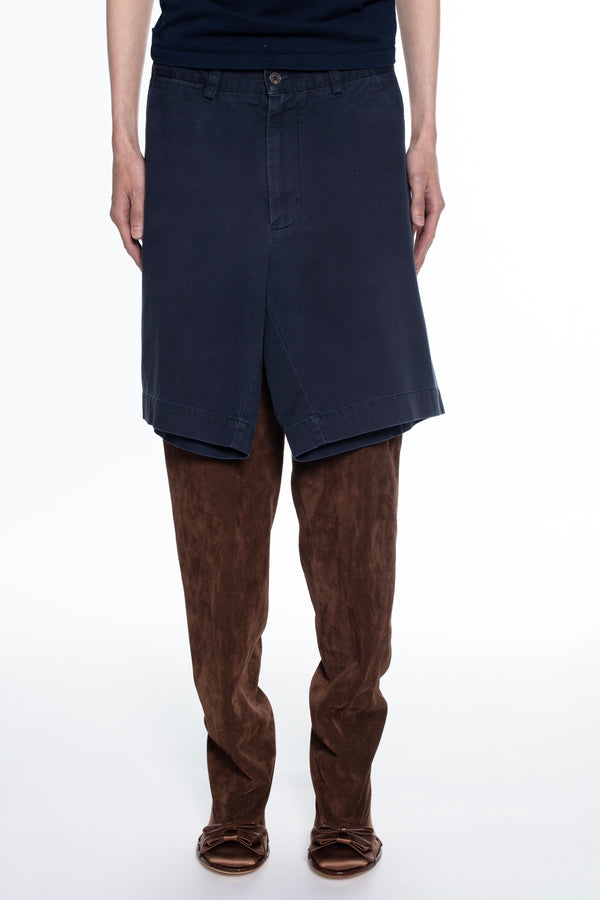 REVERSIBLE CARGO SKIRT in navy REVERSIBLE CARGO SKIRT in navy