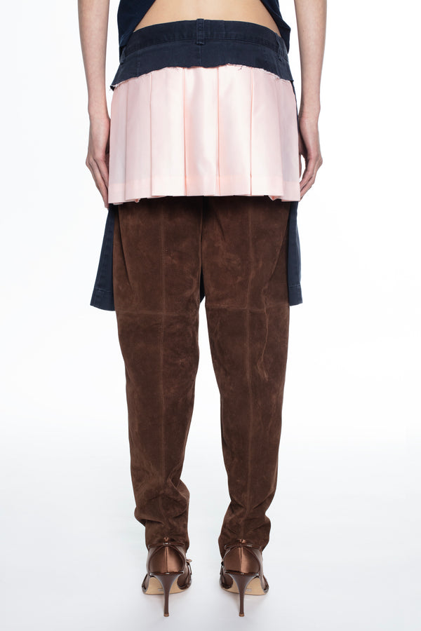 REVERSIBLE CARGO SKIRT in navy REVERSIBLE CARGO SKIRT in navy