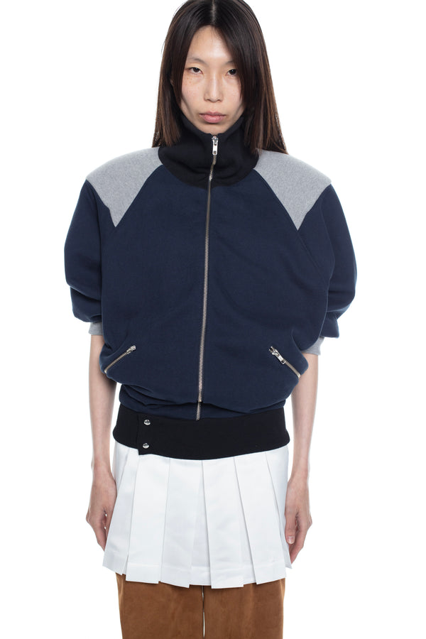 BOMBER DRESS in navy BOMBER DRESS in navy